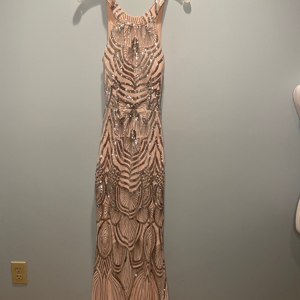 Light pink gown